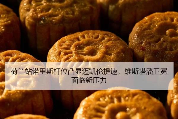 荷兰站诺里斯杆位凸显迈凯伦提速，维斯塔潘卫冕面临新压力